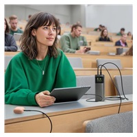 Hama High Power 65 W, powerbanka, 20000 mAh, 2x USB-C, 1x USB-A, PD, QC, displej