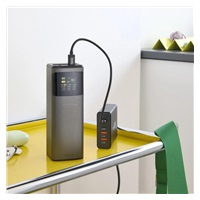 Hama High Power 200 W, powerbanka, 24000 mAh, 2x USB-C, 1x USB-A, PD, QC, displej