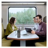 Hama High Power 200 W, powerbanka, 24000 mAh, 2x USB-C, 1x USB-A, PD, QC, displej