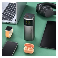 Hama High Power 200 W, powerbanka, 24000 mAh, 2x USB-C, 1x USB-A, PD, QC, displej