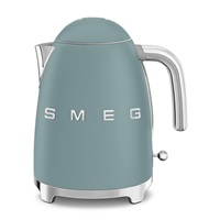 Smeg KLF03EGMEU, rychlovarná konvice, 1,7 l, (7 šálků), 2400 W, styl 50. let, smaragdově zelená