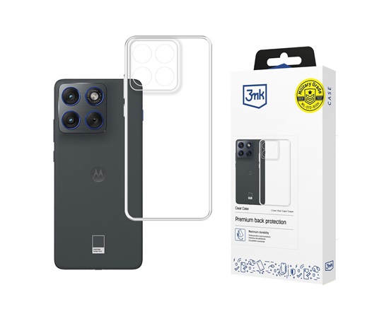 3mk ochranný kryt Clear Case pro Motorola Edge 70