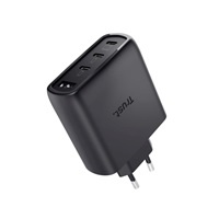 TRUST GaN Nabíječka MAXO 65W, 3xUSB-C,1xUSB-A, černá