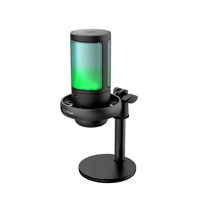 TRUST mikrofon GXT238 Auron, USB-C, RGB, černá