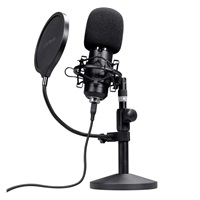 TRUST mikrofon GXT269 Emita II, USB-C, černá