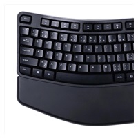 Hama ergonomická klávesnice EKC-400, odnímatelná podložka pod zápěstí