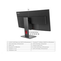 LENOVO LCD ThinkVision P40WD-40 - 39.7",IPS,mat,21:9,5120x2160,178/178,4/6ms,400cd/m2,2000:1,HDMI,DP,Thb,VESA,3Y
