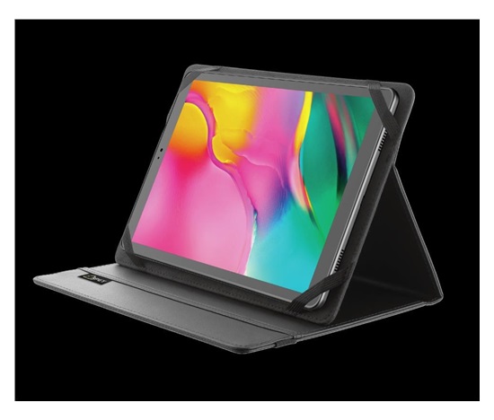 BAZAR - TRUST Pouzdro na tablet PRIMO FOLIO 10" ECO - BLACK - Poškozený obal (Komplet)