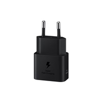 BAZAR - Power adapter Samsung Black, EU - Poškozený obal (Komplet)