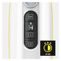 Karcher SC 3 Upright parní mop, 1600 W, eliminuje až 99,999 % virů a 99,99 % běžných domácích bakterií, bílá, posk obal