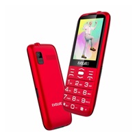 BAZAR - EVOLVEO EasyPhone XO, mobilní telefon pro seniory s nabíjecím stojánkem, červená - Po opravě (Komplet)