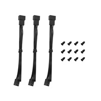 DEEPCOOL Ventilátor FD12 V2 3v1, 3x120mm, černá