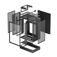 DEEPCOOL Case CH170 PLUS, ATX, Průhledná bočnice, černá