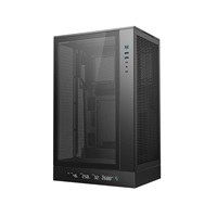 DEEPCOOL Case CH270 PLUS, mATX, Průhledná bočnice, černá