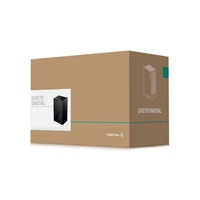 DEEPCOOL Case CH270 PLUS, mATX, Průhledná bočnice, černá