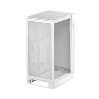 DEEPCOOL Case CH270 PLUS, mATX, Průhledná bočnice, bílá