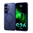 3mk ochranný kryt Smoke MagCase Blue pro Samsung Galaxy S26