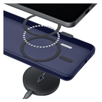 3mk ochranný kryt Smoke MagCase Blue pro Samsung Galaxy S26