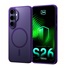 3mk ochranný kryt Smoke MagCase Purple pro Samsung Galaxy S26