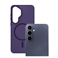 3mk ochranný kryt Smoke MagCase Purple pro Samsung Galaxy S26
