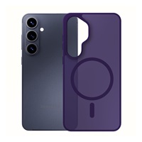 3mk ochranný kryt Smoke MagCase Purple pro Samsung Galaxy S26