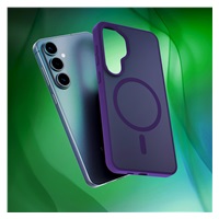 3mk ochranný kryt Smoke MagCase Purple pro Samsung Galaxy S26+