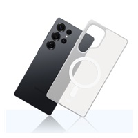 3mk ochranný kryt Smoke MagCase White pro Samsung Galaxy S25 Ultra