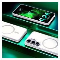 3mk ochranný kryt Smoke MagCase White pro Samsung Galaxy S26+