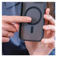 3mk ochranný kryt Smoke MagCase White pro Samsung Galaxy S25