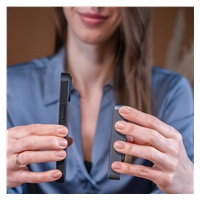 3mk ochranný kryt Smoke MagCase White pro Samsung Galaxy S25