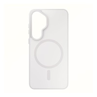 3mk ochranný kryt Smoke MagCase White pro Samsung Galaxy S26