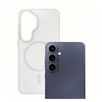 3mk ochranný kryt Smoke MagCase White pro Samsung Galaxy S26