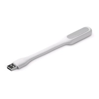 BAZAR - C-TECH USB lampička k notebooku UNL-04, flexibilní, bílá, poškozený obal