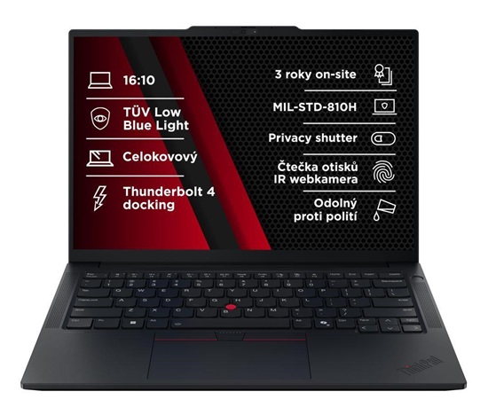 LENOVO NTB ThinkPad E14 G7 - Ultra5 226V,14" WUXGA,16GB,512SSD,FHD+IRcam,W11P