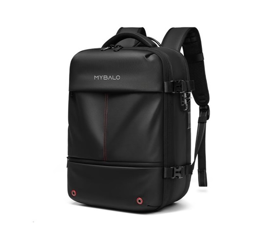 MYBALO Vacuo FLY kompresní cestovní batoh underseat pro RYANAIR - černý