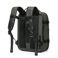 MYBALO Vacuo FLY kompresní cestovní batoh underseat pro RYANAIR - zelený