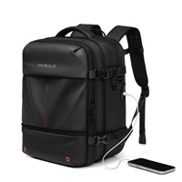 MYBALO Vacuo FLY kompresní cestovní batoh underseat pro RYANAIR - růžový