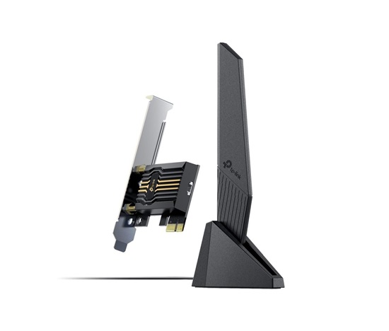 TP-Link Archer TBE553E WiFi7 PCIe adapter (BE9300,2,4GHz/5GHz/6GHz,Bluetooth5.4)