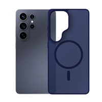 3mk ochranný kryt Smoke MagCase Blue pro Samsung Galaxy S26 Ultra