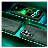 3mk ochranný kryt Smoke MagCase Green pro Samsung Galaxy S26 Ultra