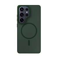 3mk ochranný kryt Smoke MagCase Green pro Samsung Galaxy S26 Ultra