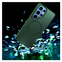 3mk ochranný kryt Smoke MagCase Green pro Samsung Galaxy S26 Ultra