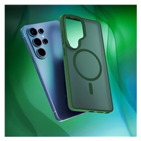 3mk ochranný kryt Smoke MagCase Green pro Samsung Galaxy S26 Ultra