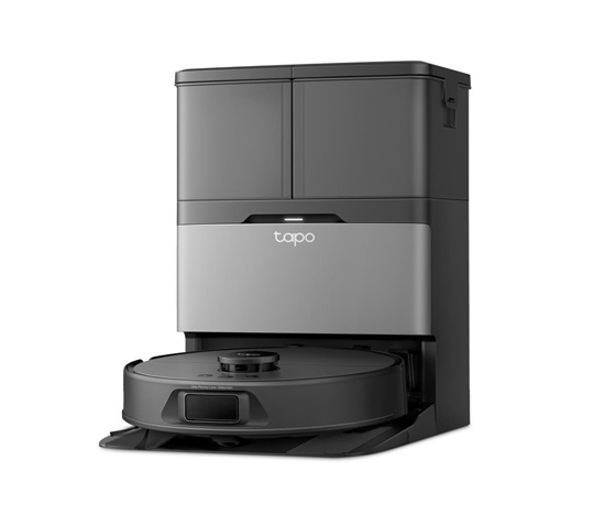 TP-Link Tapo RV50 Pro Omni robotický vysavač s mopem a stanicí (Dual-Laser, 2,4 GHz, BT, černý)