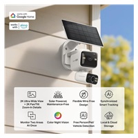 TP-Link Tapo C645D KIT venkovní/outdoor otočná kamera (2x 3MP, 2K 1296p, IR 10m, WiFi, micro SD card)