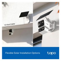 TP-Link Tapo C645D KIT venkovní/outdoor otočná kamera (2x 3MP, 2K 1296p, IR 10m, WiFi, micro SD card)