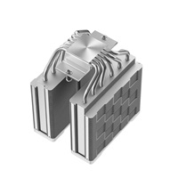 DEEPCOOL CPU Chladič AG620 G2 WH, 2x120mm, LGA1851, AM5, bílá