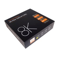 PREMIUMCORD Ultra High Speed HDMI 2.1 optický fiber kabel 8K@60Hz, zlacené 5m
