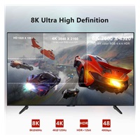 PREMIUMCORD Ultra High Speed HDMI 2.1 optický fiber kabel 8K@60Hz, zlacené 10m