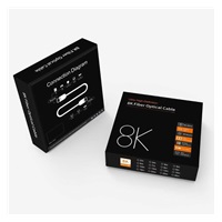 PREMIUMCORD Ultra High Speed HDMI 2.1 optický fiber kabel 8K@60Hz, zlacené 10m